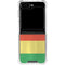 Bolivia Flag Distressed Galaxy Z Flip6 Clear Case